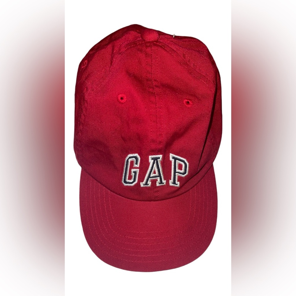 Kids red Gap cap size large